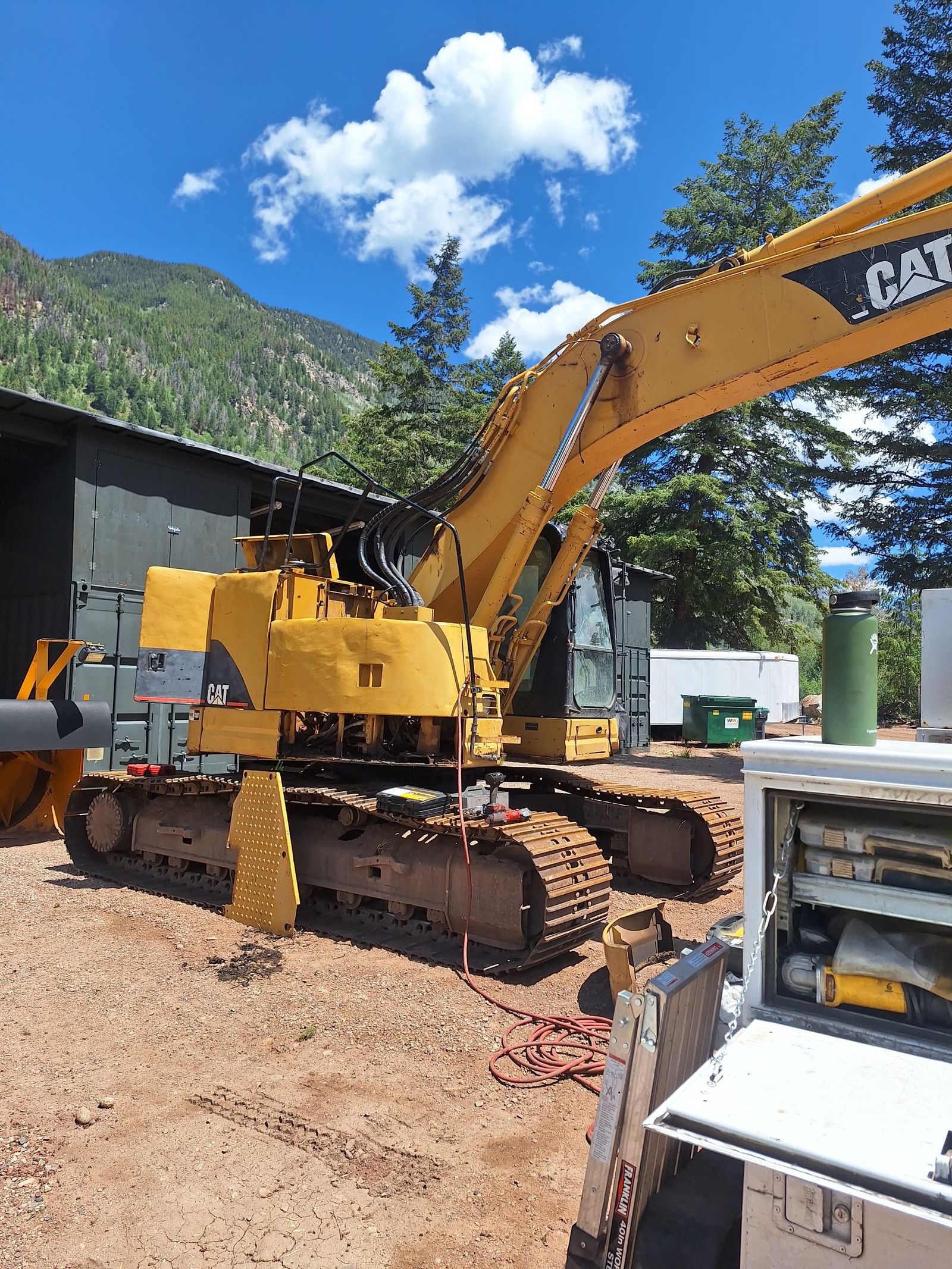 CAT excavator